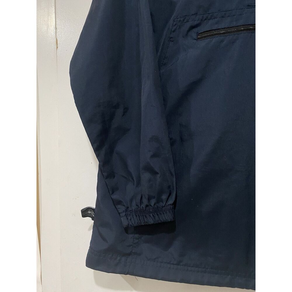 Charles River Apparel Youth XL 18/20 Windbreaker Jacket Blue Lightweight Hoodie - Picture 5 of 10